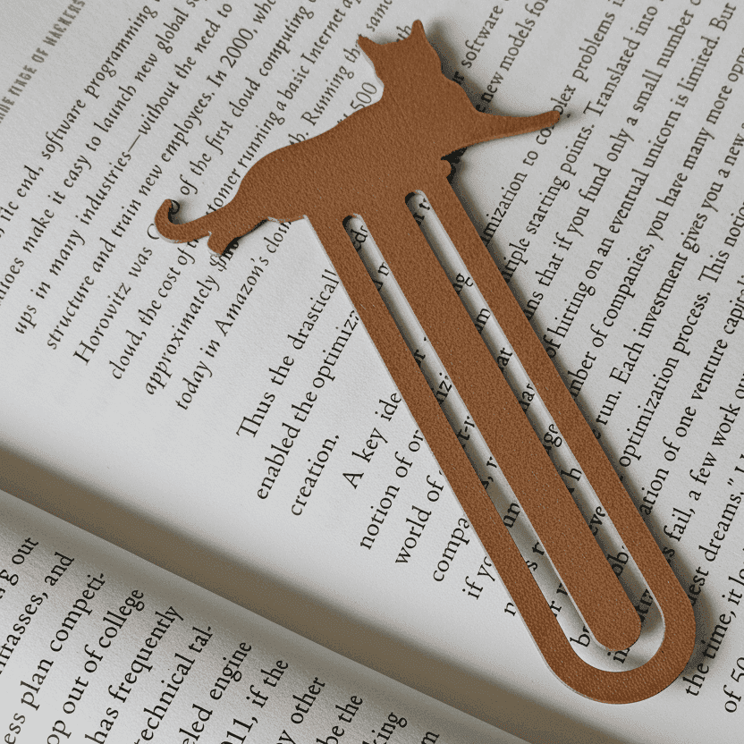 Cat Bookmark – Pack of 5 - Unisculp