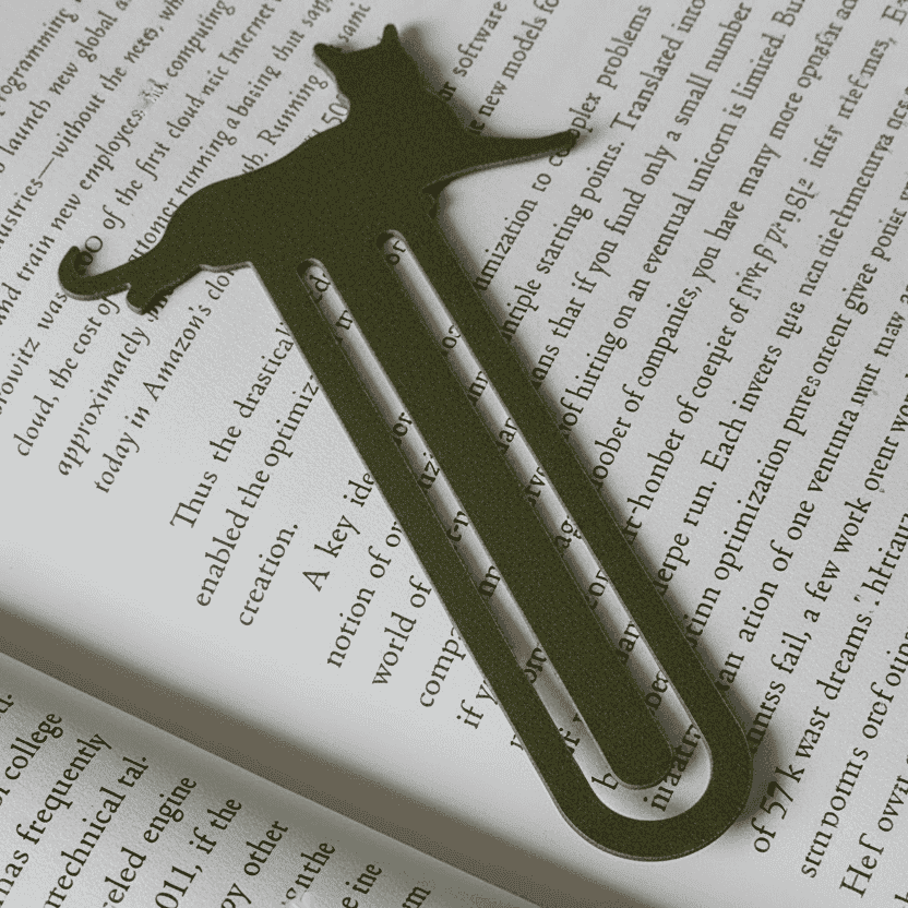 Cat Bookmark – Pack of 5 - Unisculp