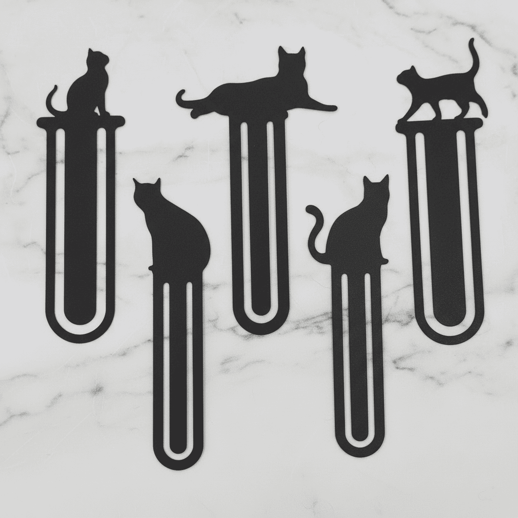 Cat Bookmark – Pack of 5 - Unisculp
