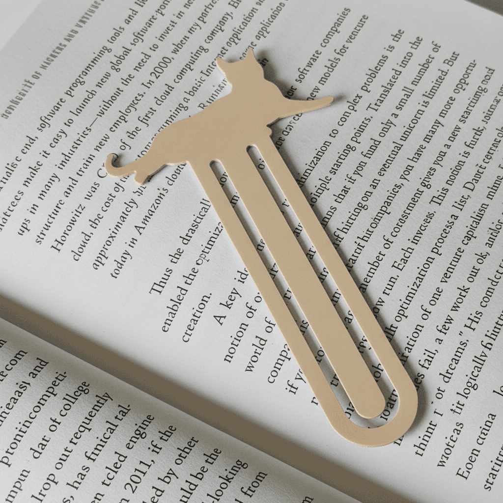 Cat Bookmark – Pack of 5 - Unisculp