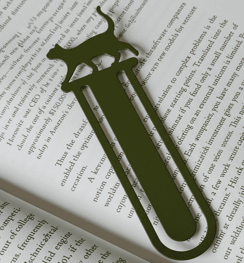 Cat Bookmark – Pack of 5 - Unisculp
