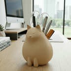 Cat Pen Holder - Unisculp