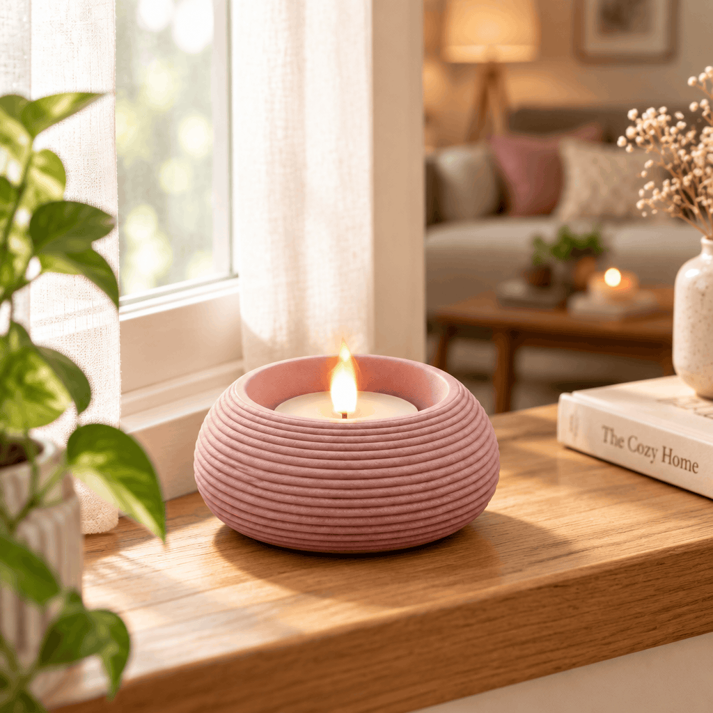 Circular Ribbed Diyas – Pack of 3 - Unisculp