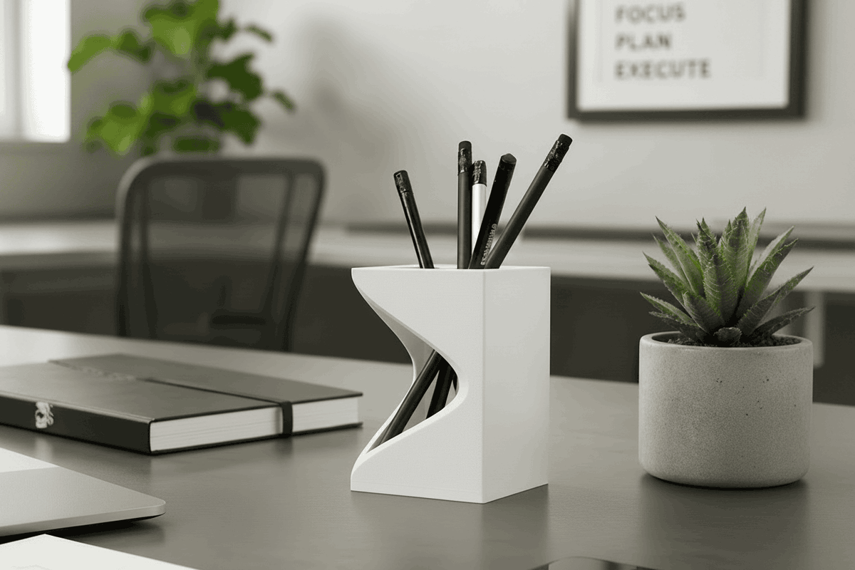 Curvecut Pen Holder - Unisculp