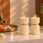 Fluted Grace Diyas – Pack of 3 - Unisculp