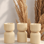 Fluted Grace Diyas – Pack of 3 - Unisculp