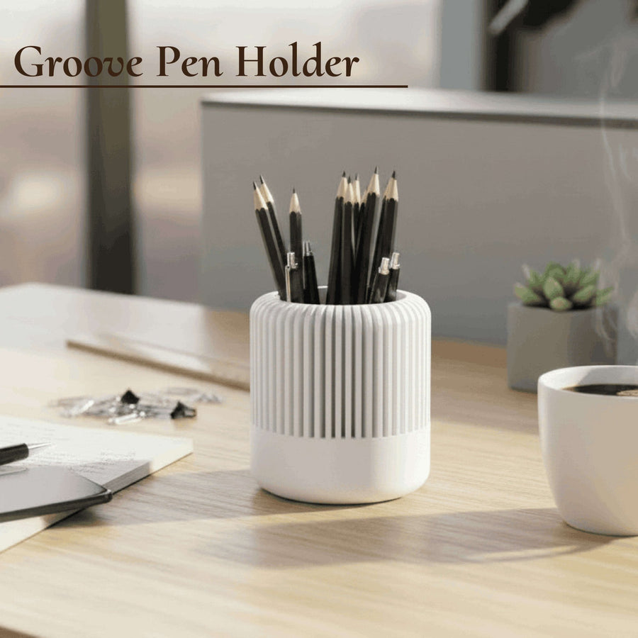 Groove Pen Holder