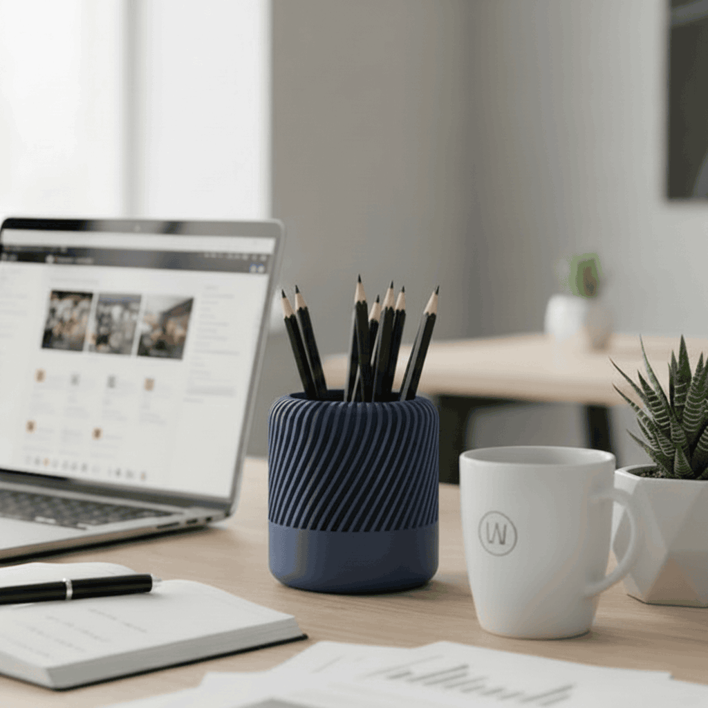 Helix Pen Holder - Unisculp