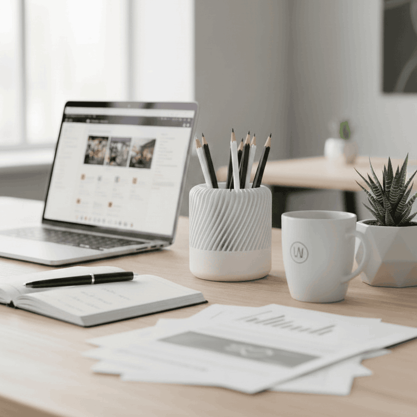Helix Pen Holder - Unisculp