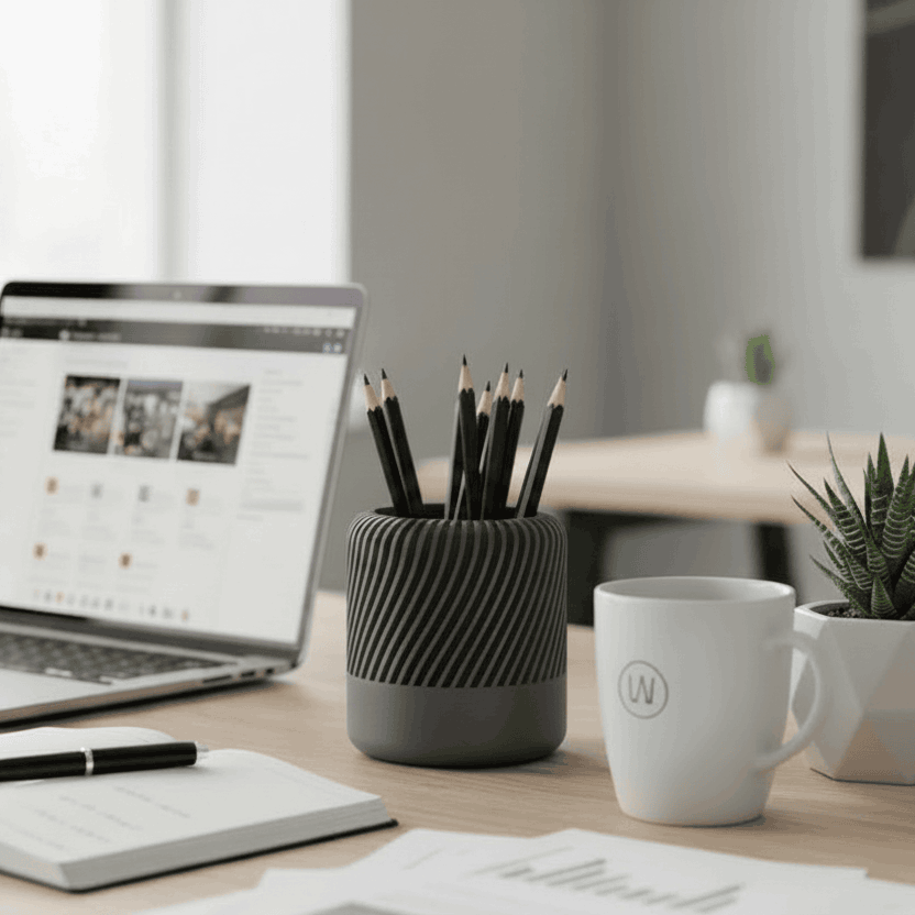 Helix Pen Holder - Unisculp