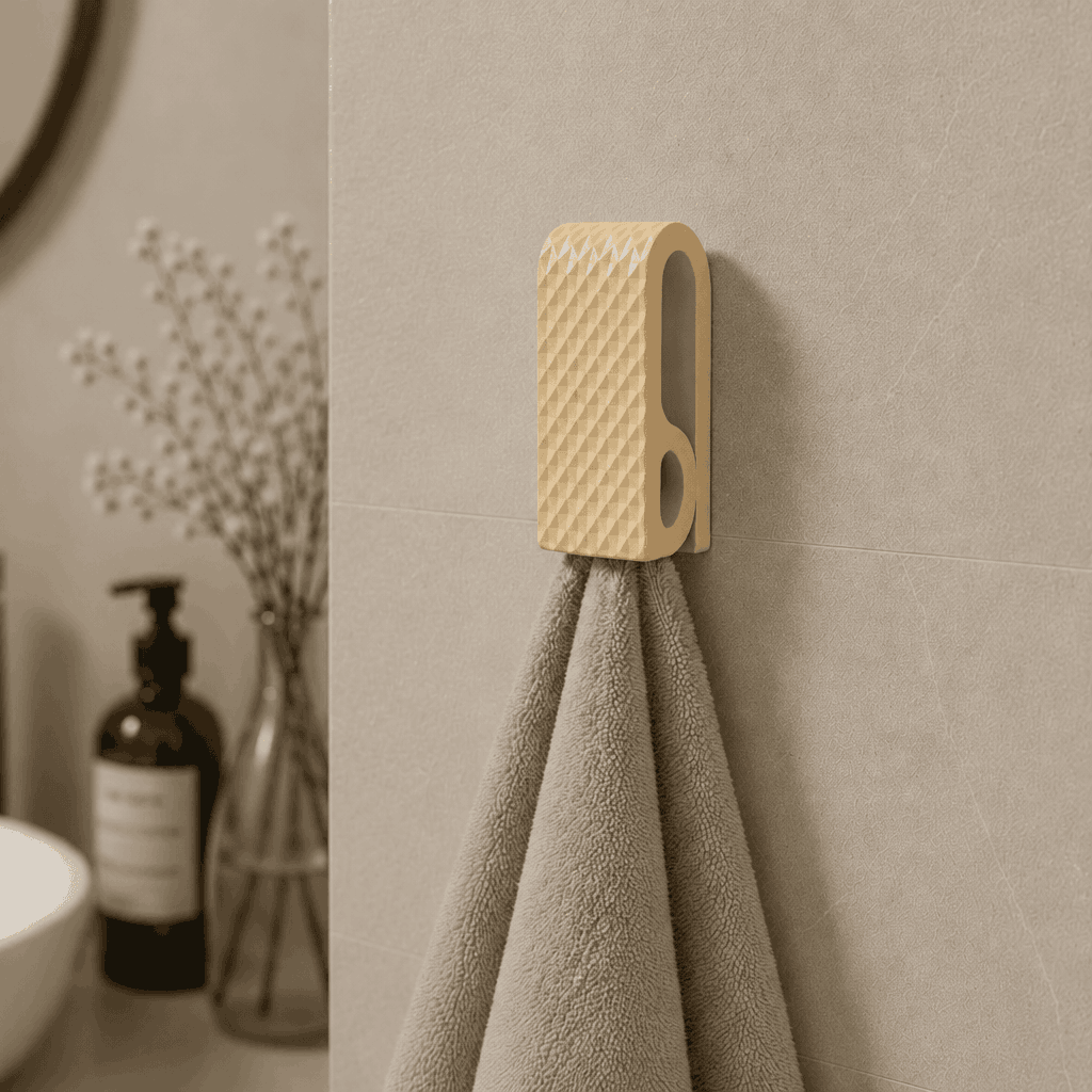Jali Towel Hanger - Pack of 3 - Unisculp