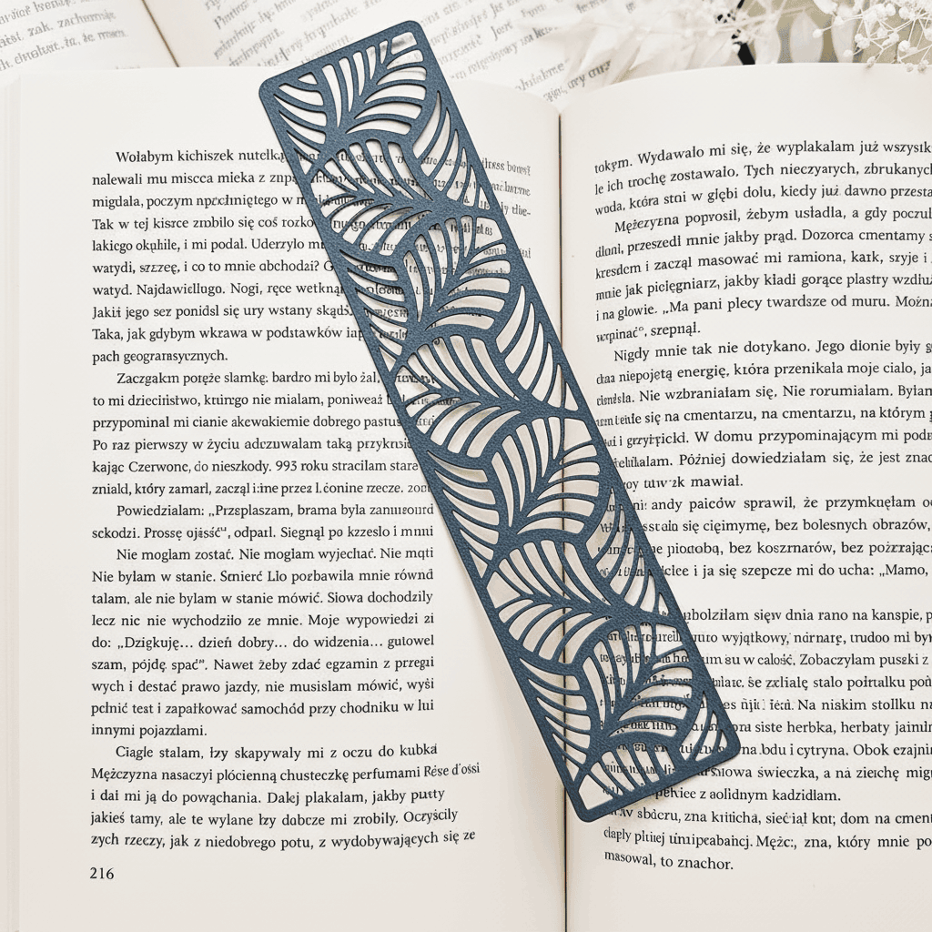 Leaf Pattern Bookmark - Unisculp