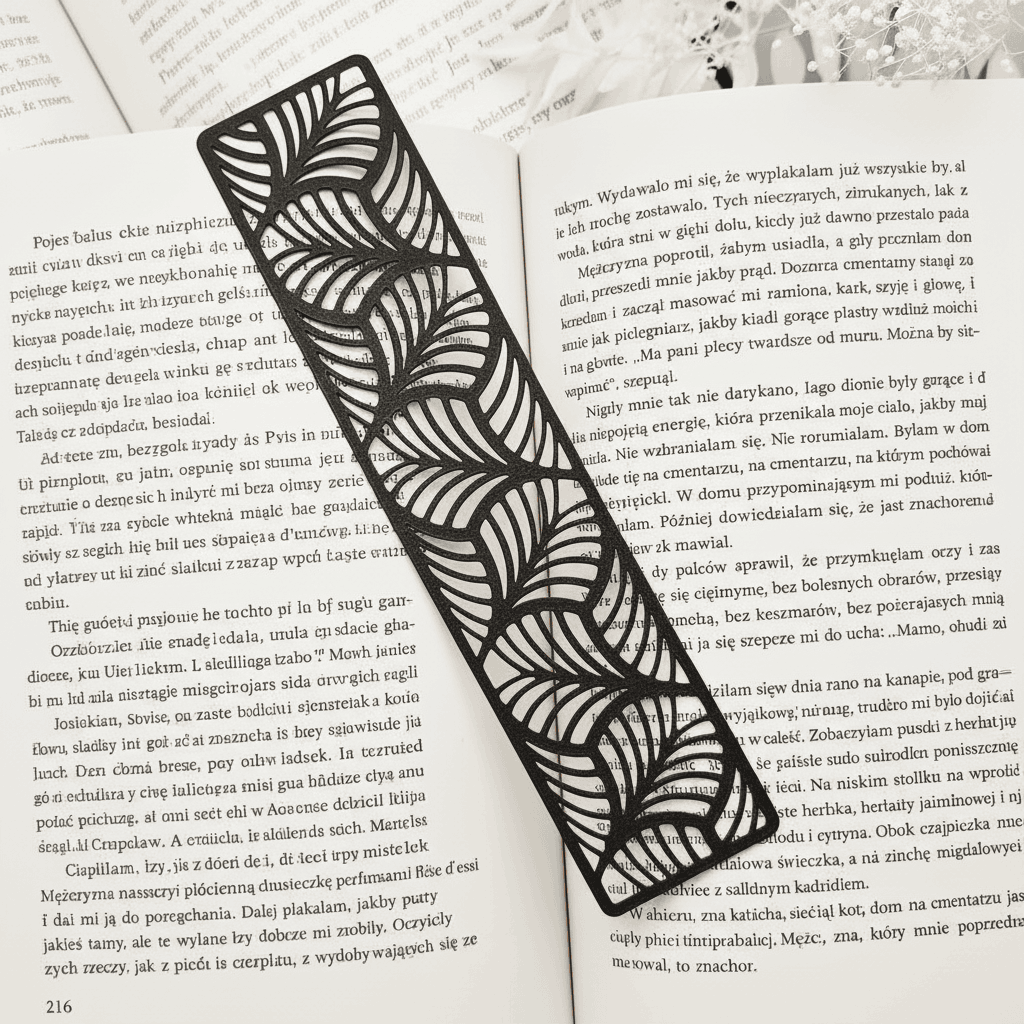Leaf Pattern Bookmark - Unisculp
