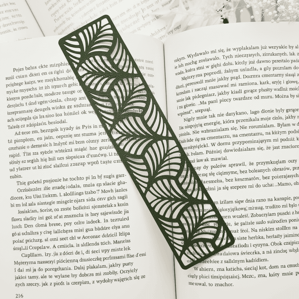 Leaf Pattern Bookmark - Unisculp