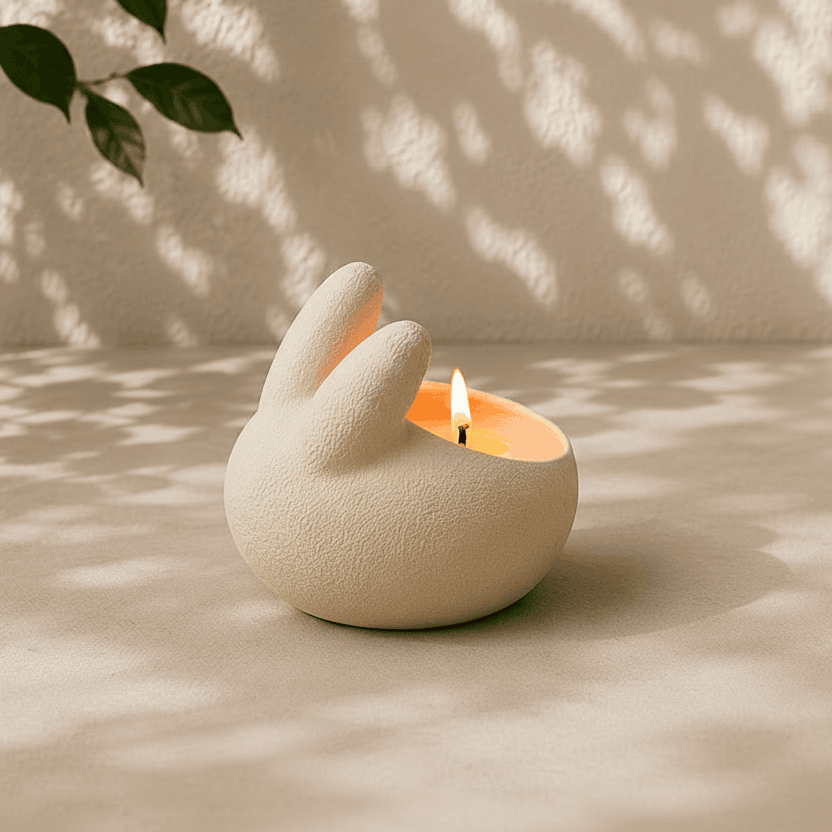 Moonrabbit Glow Diya-Pack of 3 - Unisculp