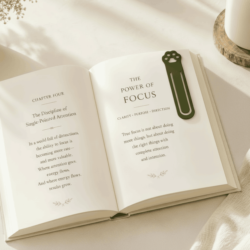 Paw Bookmark - Unisculp