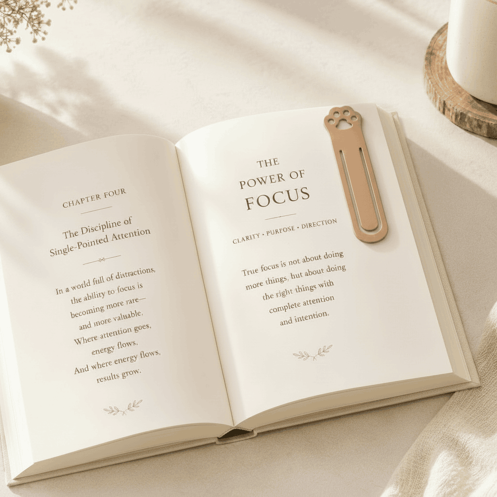 Paw Bookmark - Unisculp