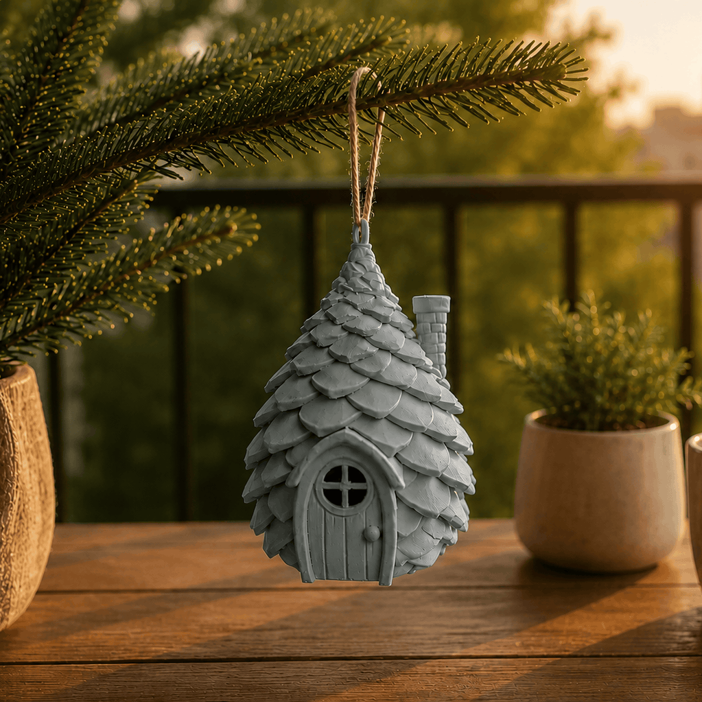Pinecone Cottage tealight - Unisculp