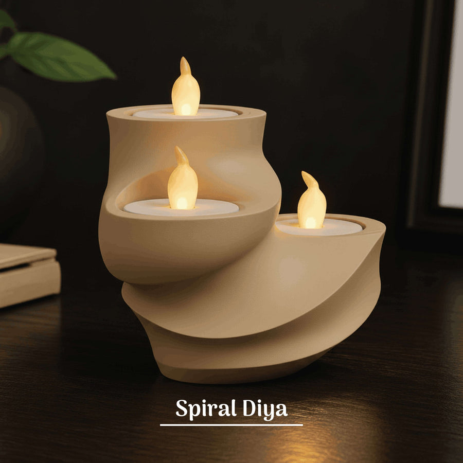 Spiral Diya
