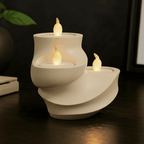 Spiral Diya - Unisculp