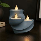 Spiral Diya - Unisculp
