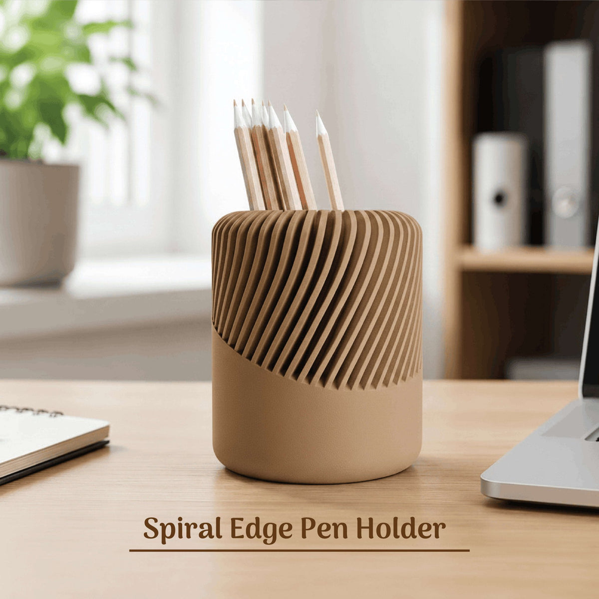 Spiral Edge Pen Holder - Unisculp