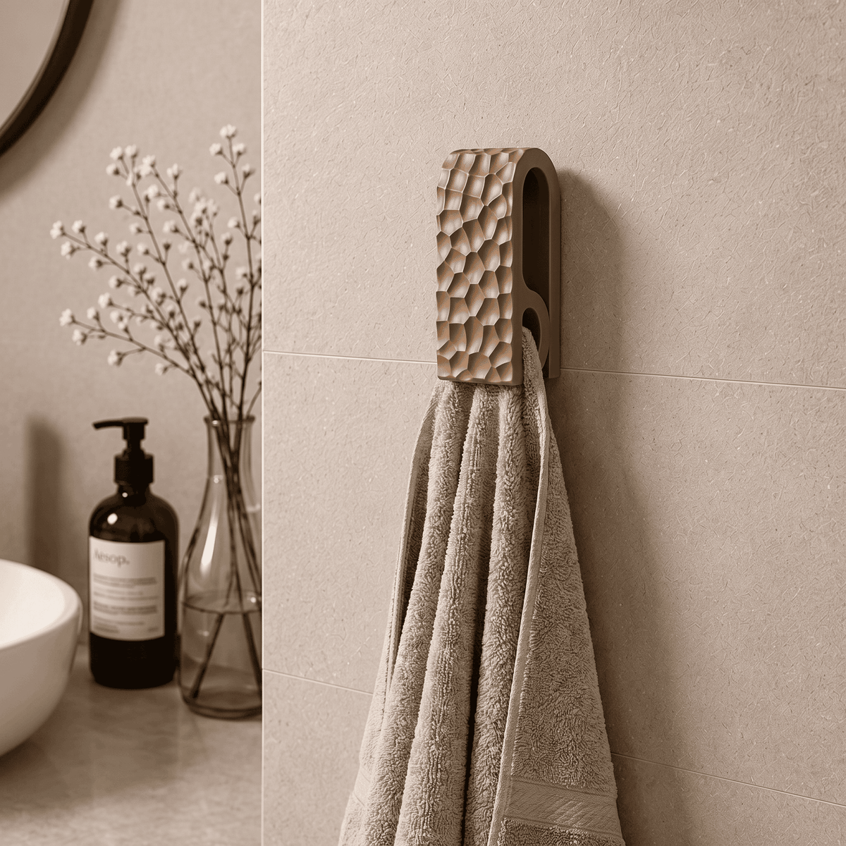 Towel Hanger - Pack of 3 - Unisculp