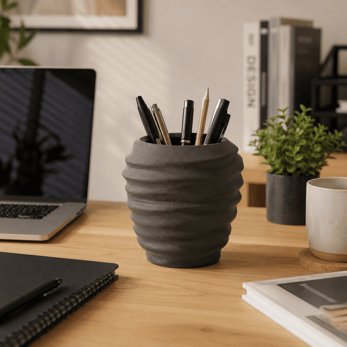 Waveform Pen Holder - Unisculp